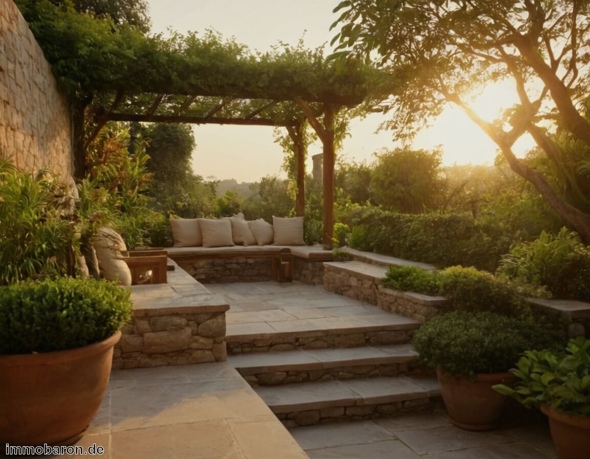 Terrassen mit Holz oder Stein erweitern - Renovierungsideen für deinen Garten